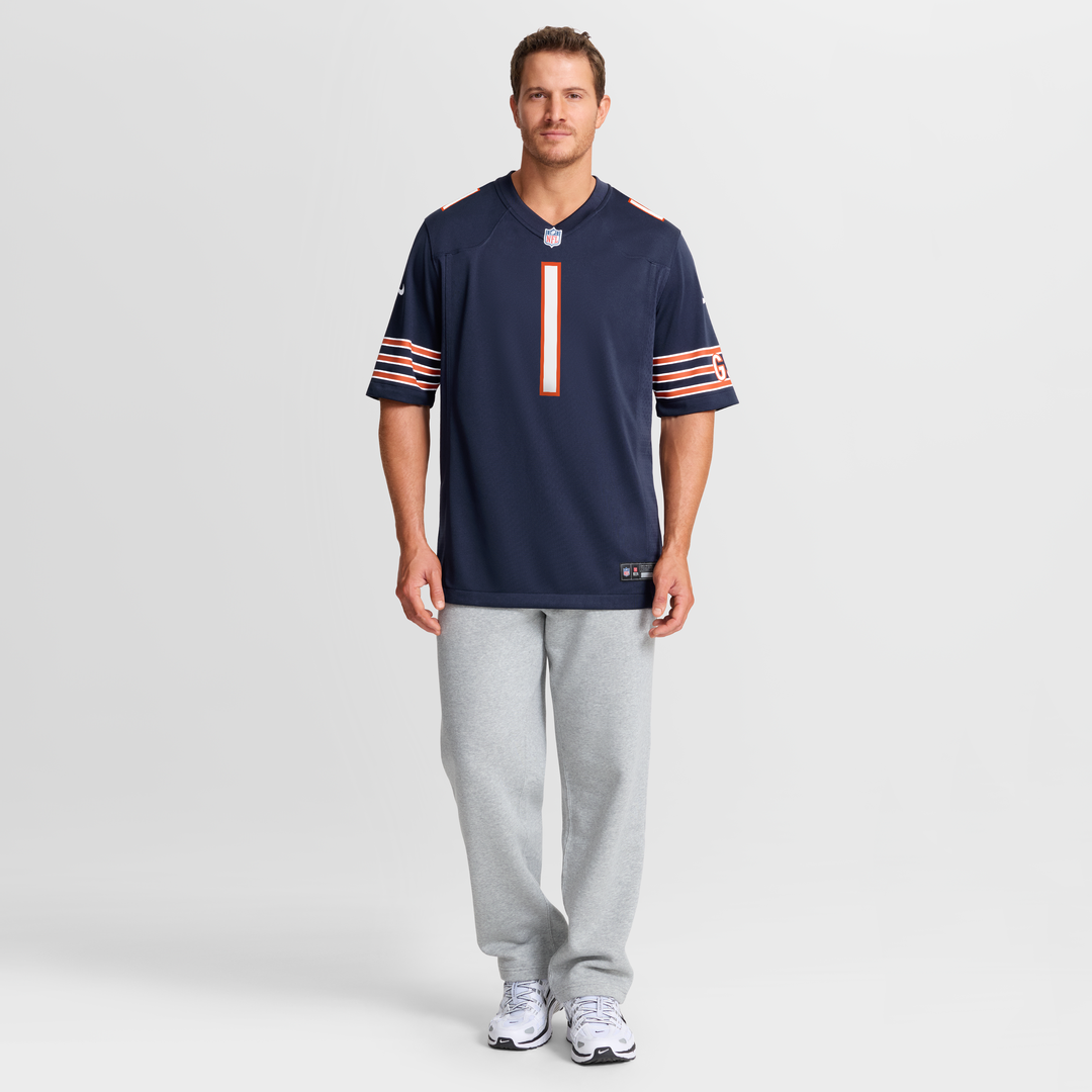 Chicago Bears Jaylon Johnson Navy Game Jersey product image 7, provided for visual reference and product detail review