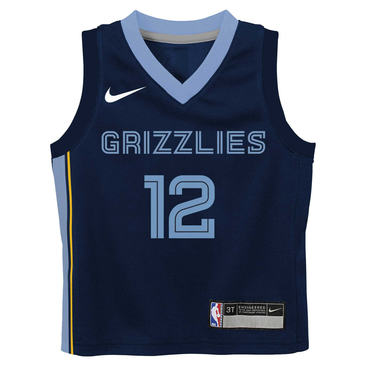 Ja Morant Memphis Grizzlies Replica Icon Jersey - Infant product image 3, provided for visual reference and product detail