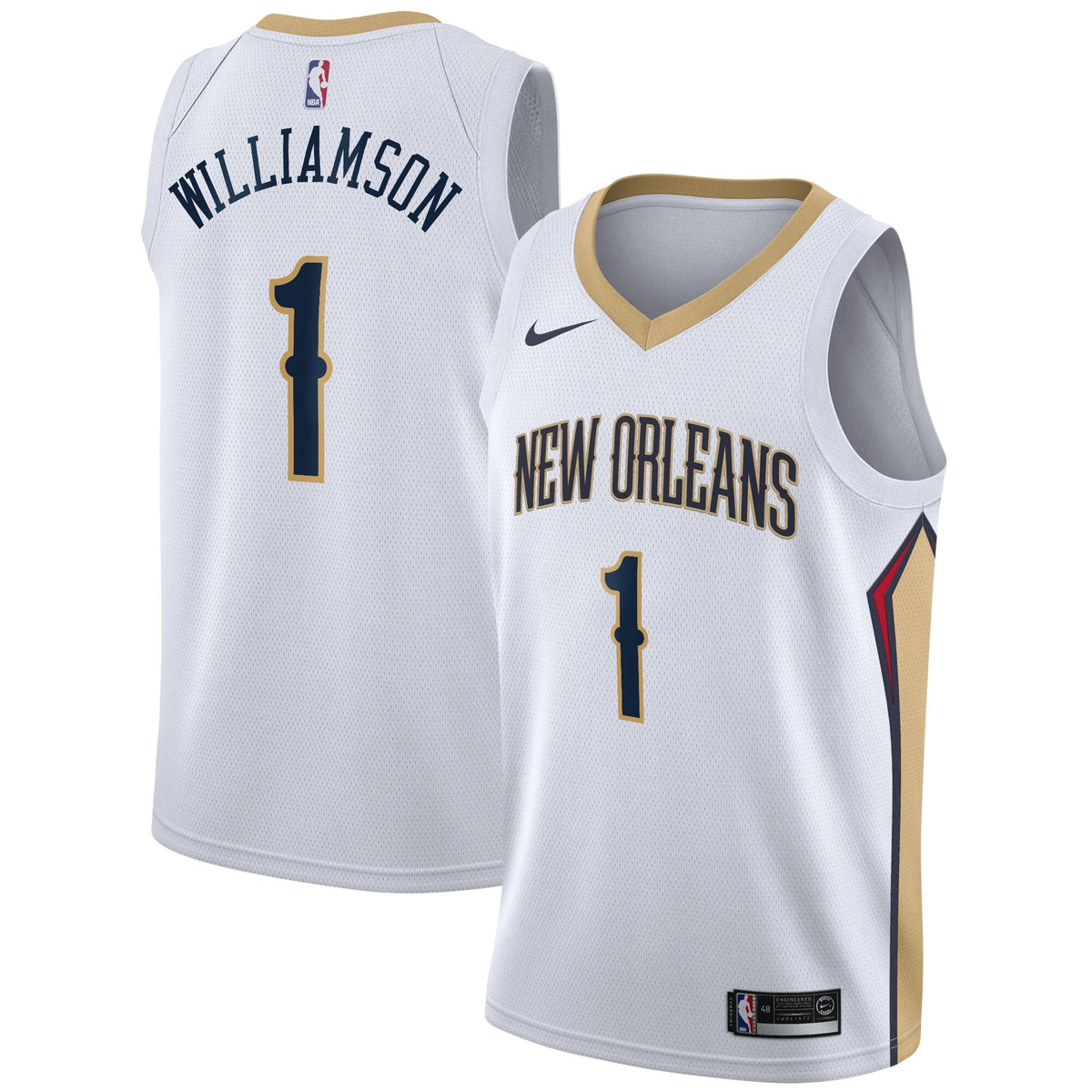 New Orleans Pelicans Nike Association Swingman Jersey product image 1