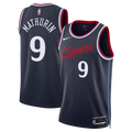 Bennedict Mathurin Los Angeles Clippers Icon Edition Replica Swingman Jersey - Navy - Unisex product image 1, provided for