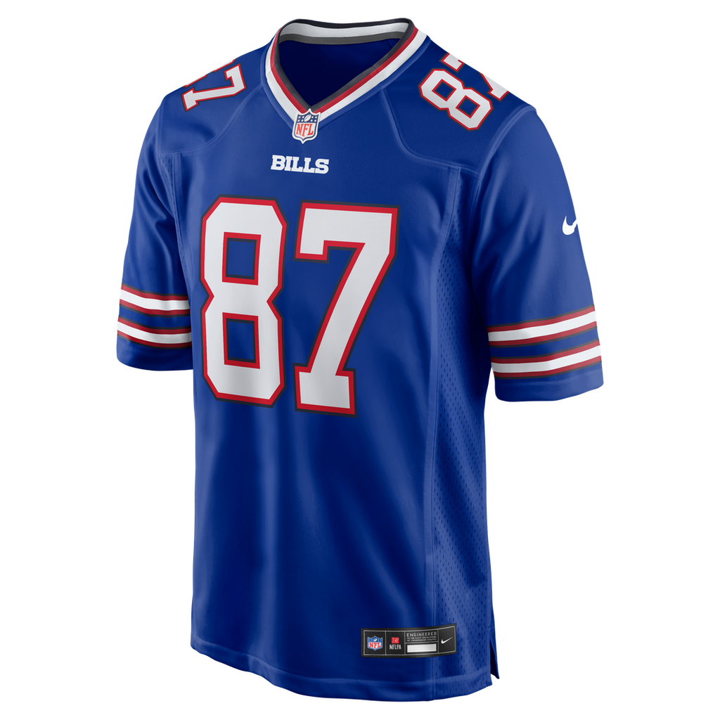 Buffalo Bills Dante Pettis Royal Team Game Jersey product image 4, provided for visual reference and product detail review