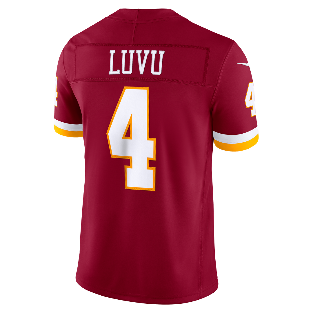 Washington Commanders Frankie Luvu Burgundy Team Vapor F.U.S.E. Stitched Limited Jersey product image 3, provided for visual