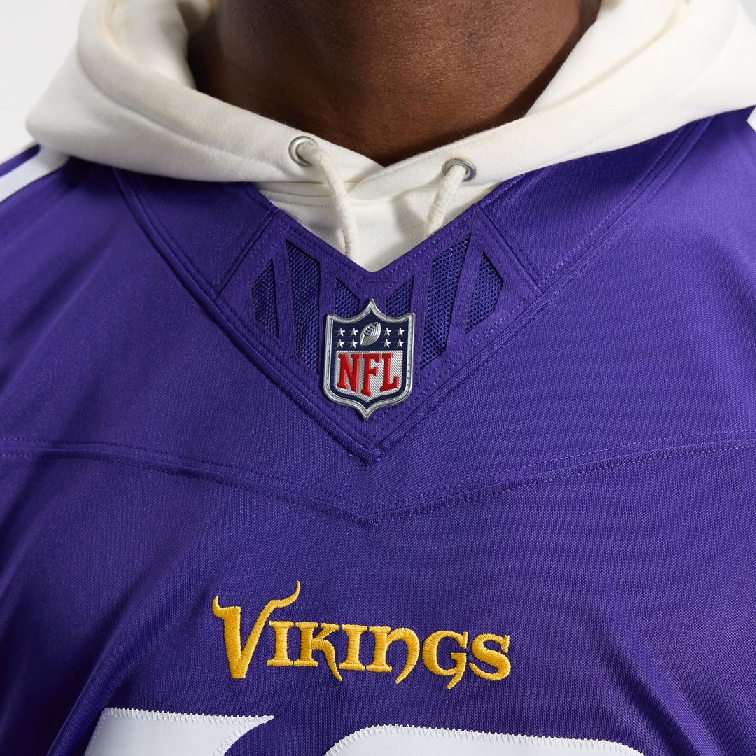 Minnesota Vikings Justin Jefferson White Alternate Vapor F.U.S.E. Stitched Limited Jersey product image 15, provided for