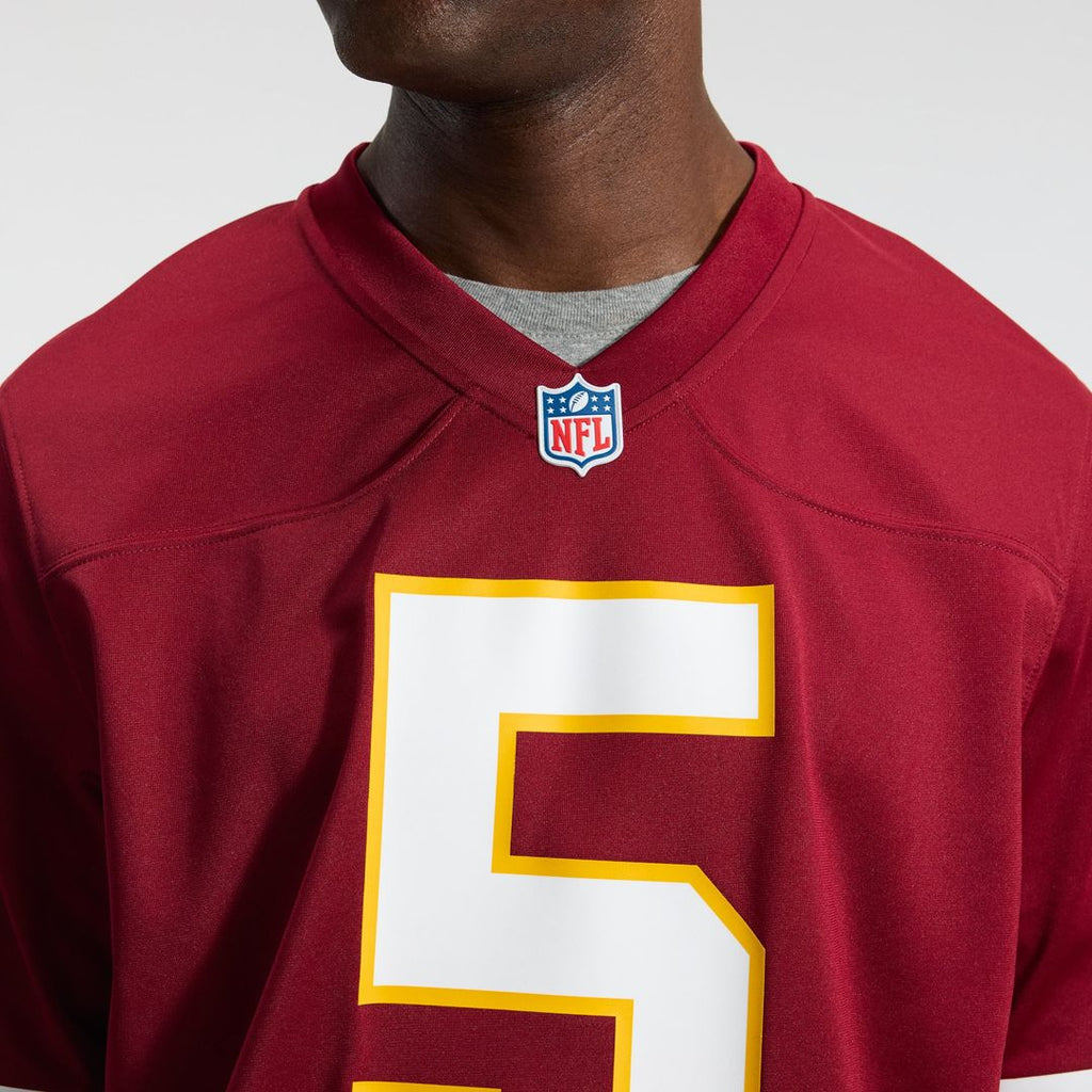 Hail Raiser Men Washington Commanders Jayden Daniels Black Alternate Game Jersey product image 34, provided for visual