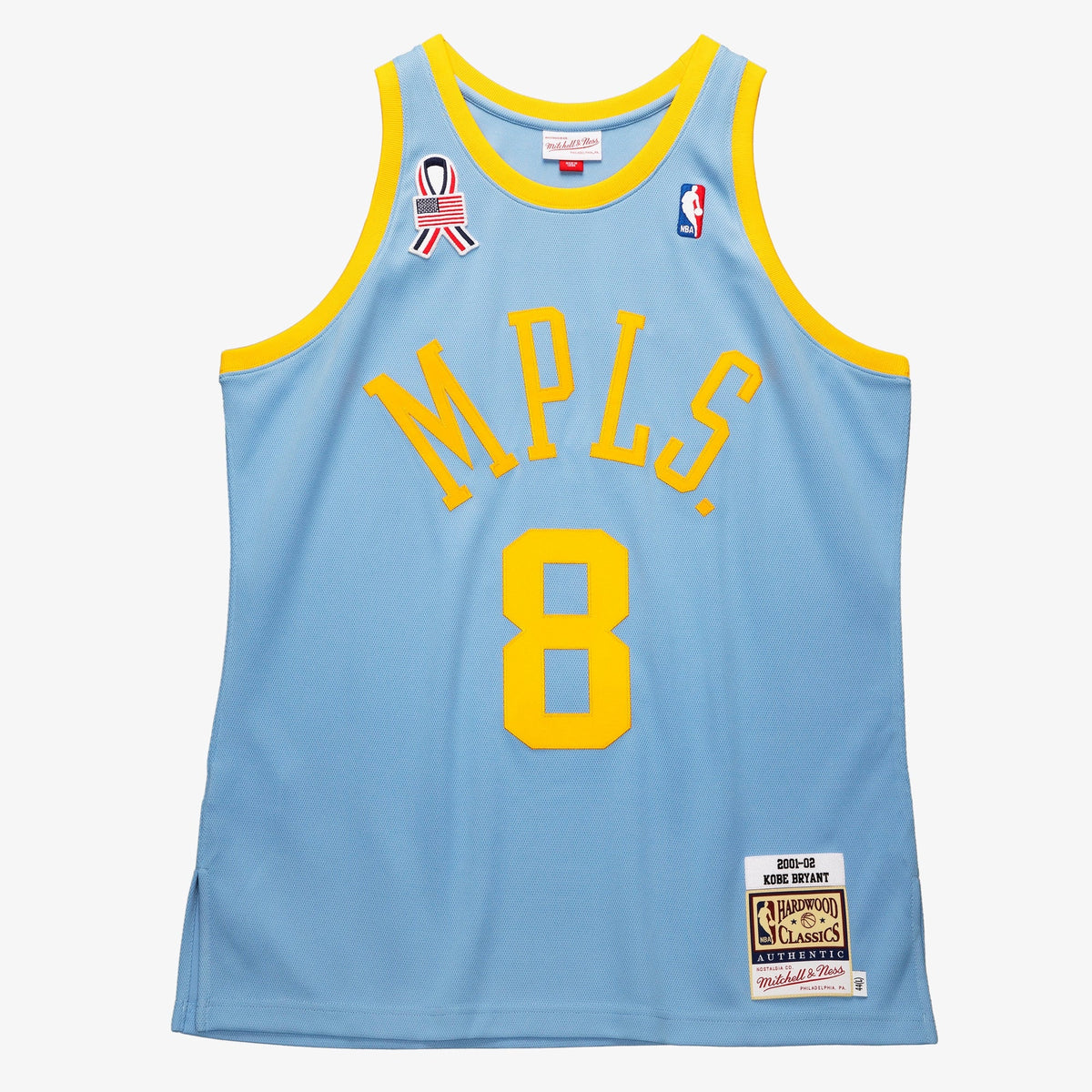 Kobe Bryant Powder Los Angeles Lakers 2001/02 Hardwood Classics Authentic Jersey - Mens product image 1, provided for visual