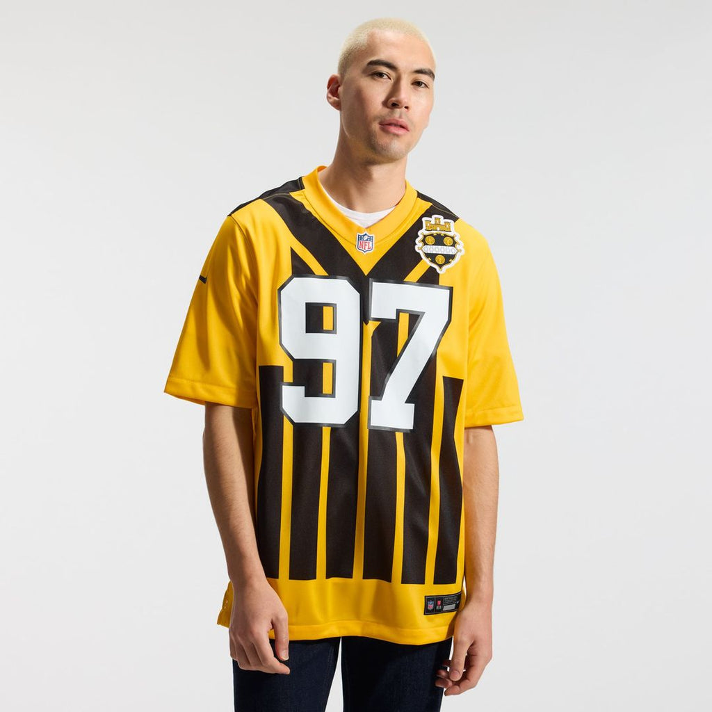 Pittsburgh Steelers Cameron Heyward Black Game Jersey product image 18, provided for visual reference and product detail