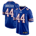 Buffalo Bills Joe Andreessen Royal Game Jersey product image 1, provided for visual reference and product detail review