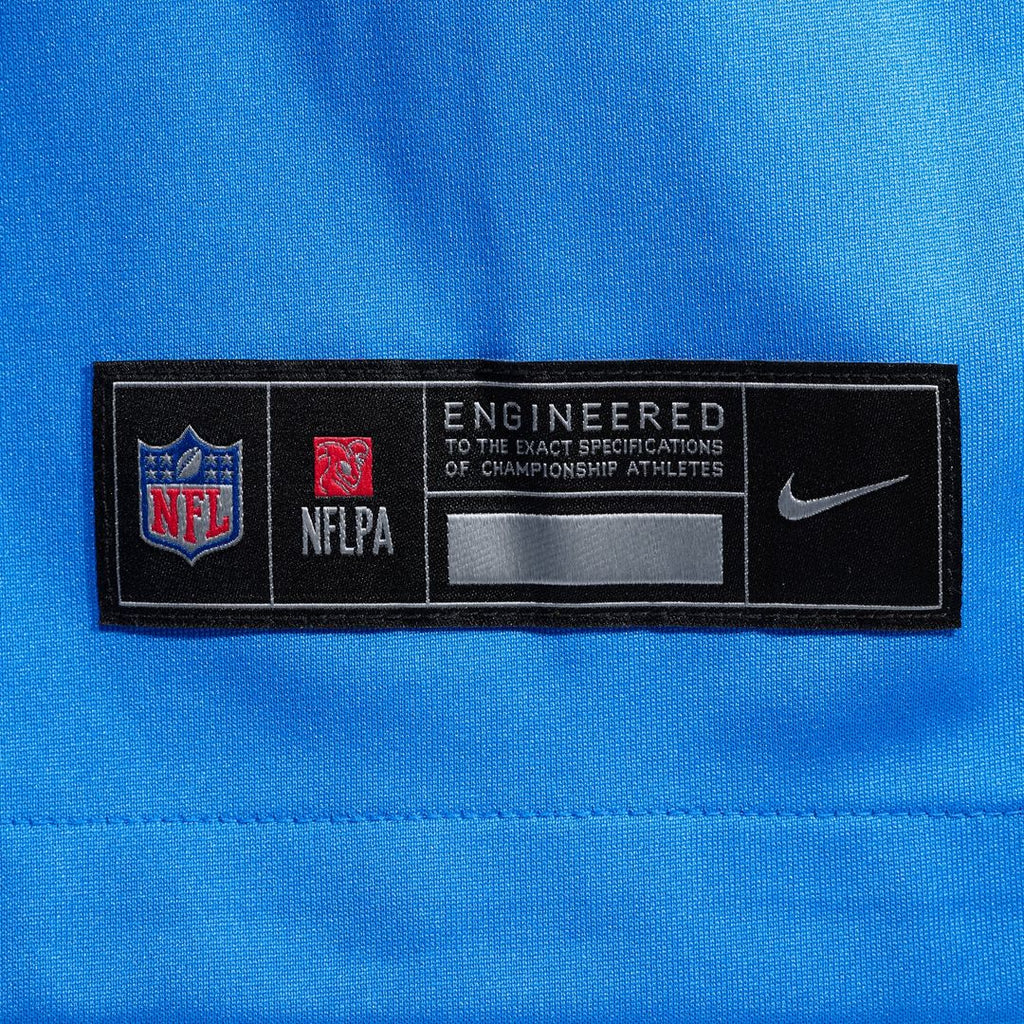 Los Angeles Chargers Isas Waxter Powder Blue Team Game Jersey product image 8, provided for visual reference and product