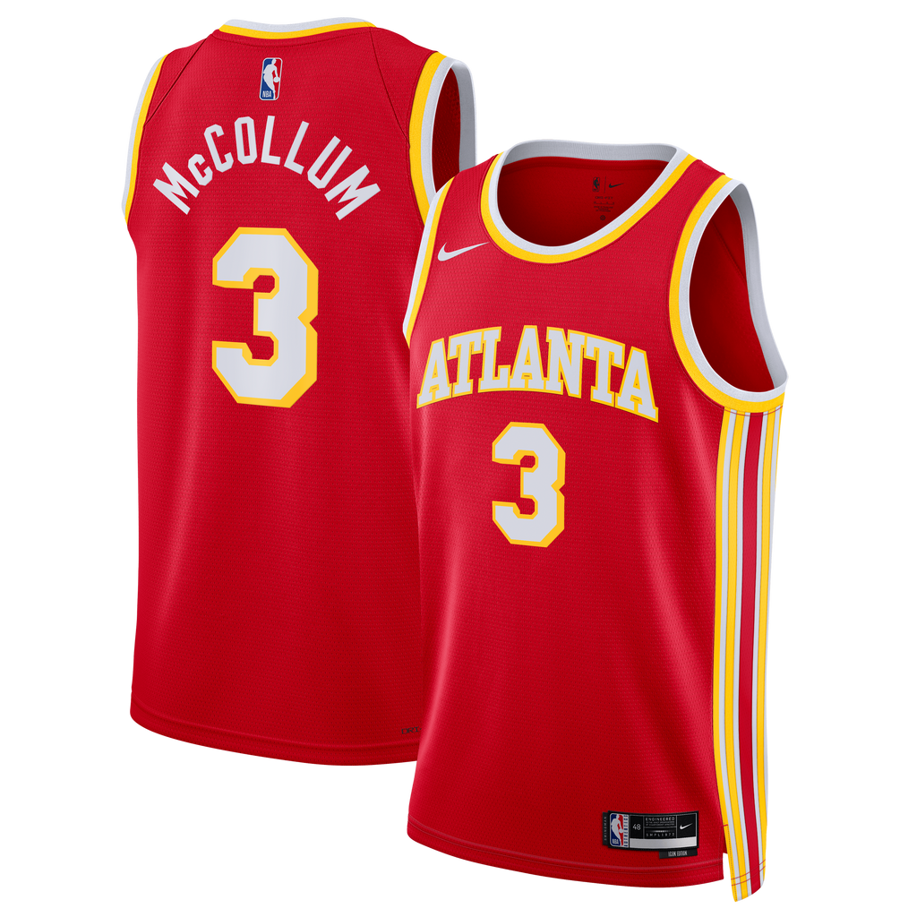 Atlanta Hawks Nike Icon Edition Swingman Jersey - Red - CJ product image 2