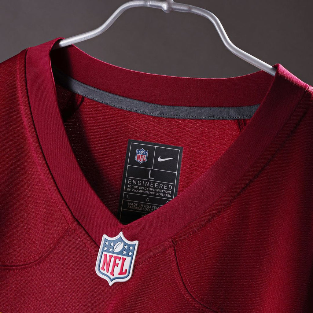 Washington Commanders Mike Sainristil Burgundy Game Jersey product image 11, provided for visual reference and product