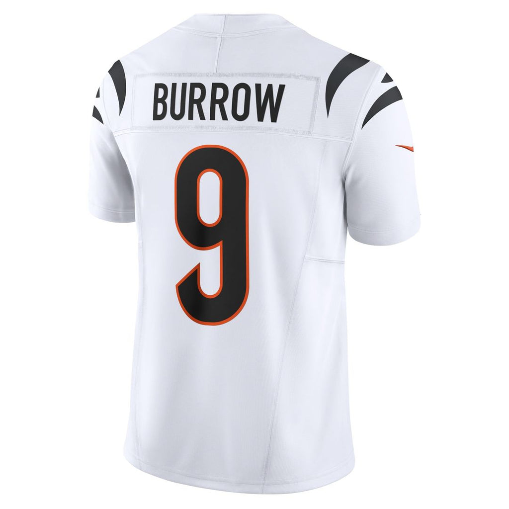 Cincinnati Bengals Joe Burrow Orange Vapor F.U.S.E. Limited Jersey product image 12, provided for visual reference and