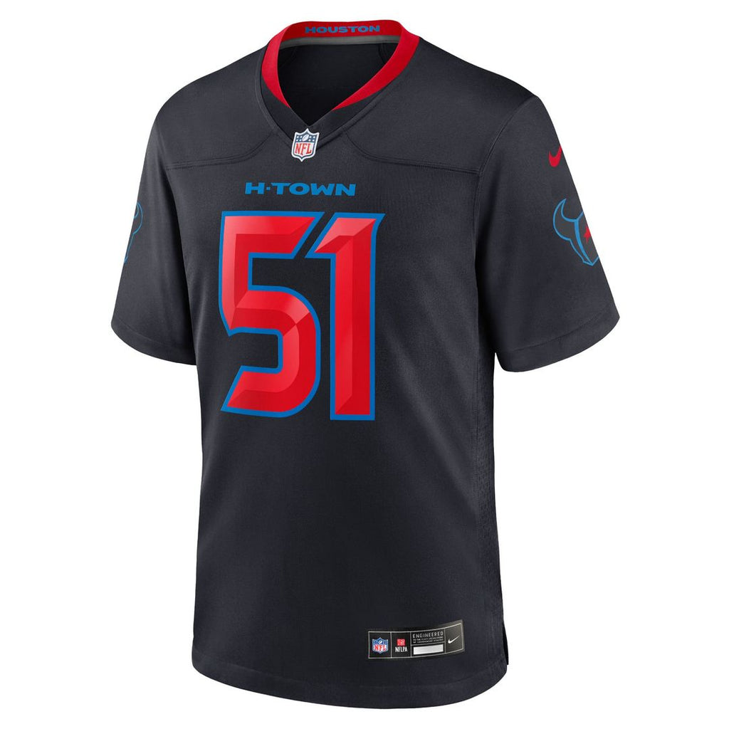 Houston Texans Will Anderson Jr. White Game Jersey product image 8, provided for visual reference and product detail review