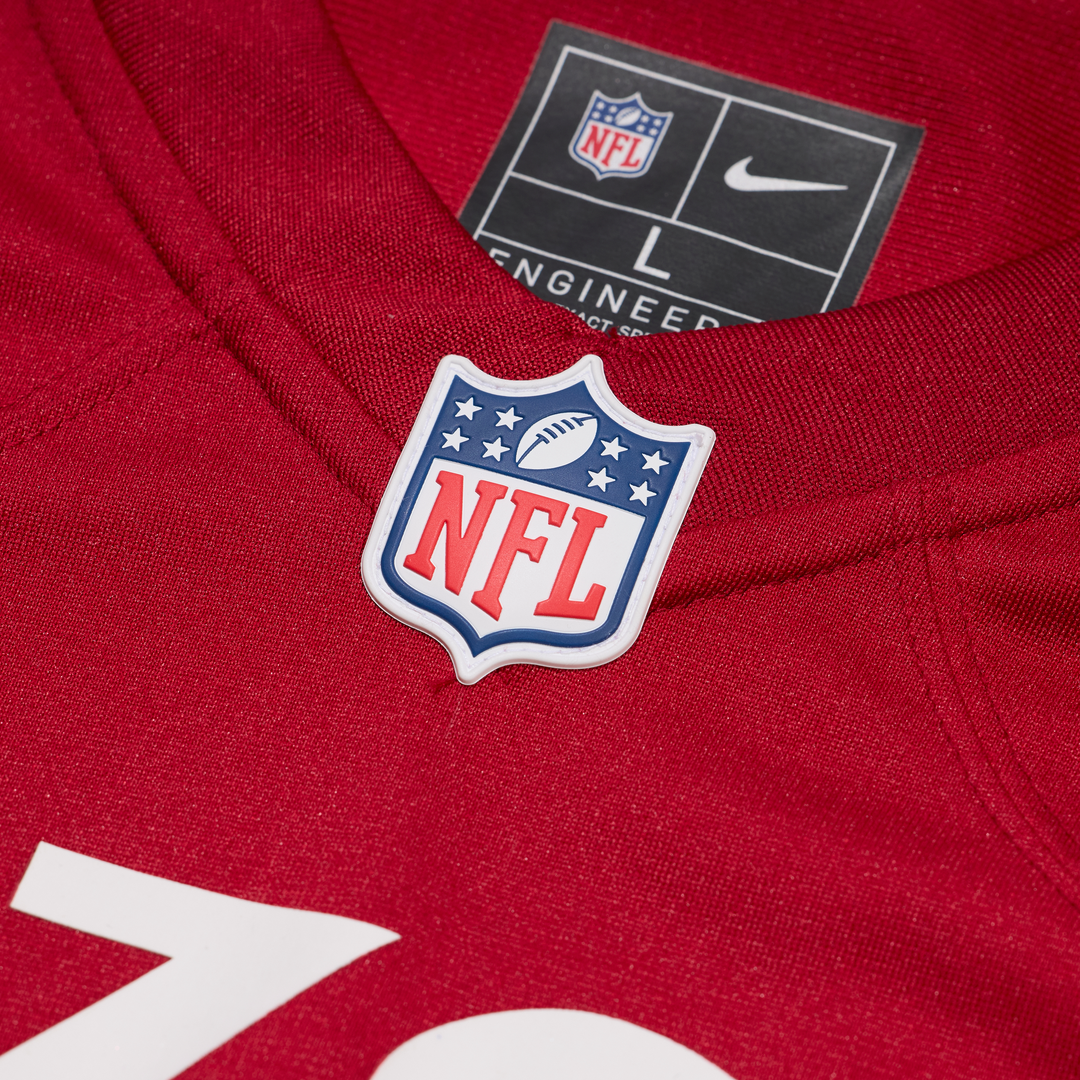 Arizona Cardinals Isaiah Adams Cardinal Team Game Jersey product image 4, provided for visual reference and product detail