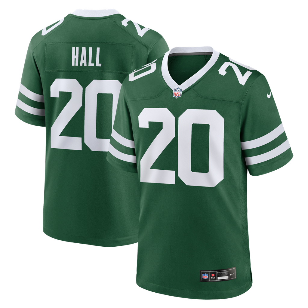 New York Jets Breece Hall Legacy Black Alternate Game Jersey product image 13, provided for visual reference and product
