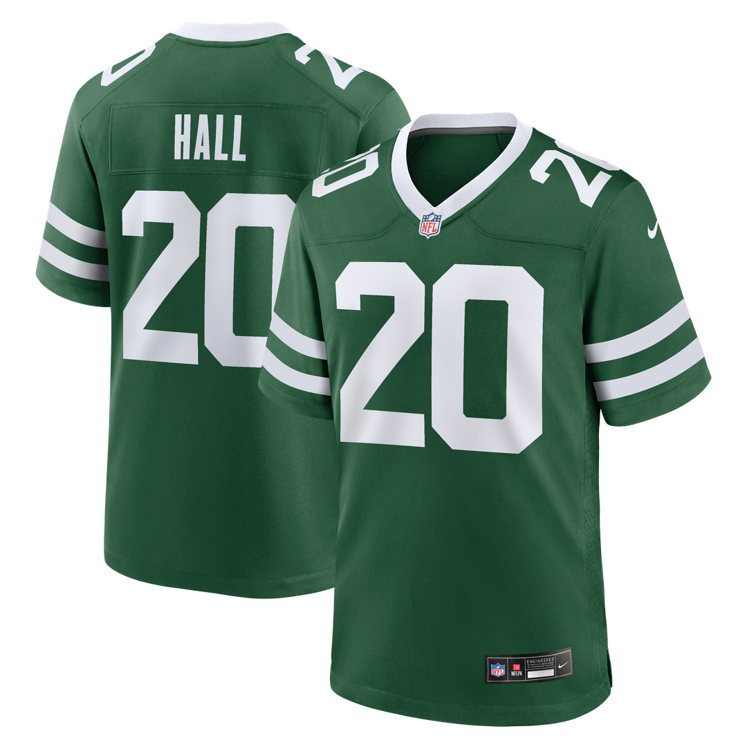 New York Jets Breece Hall Legacy Black Alternate Game Jersey product image 13, provided for visual reference and product