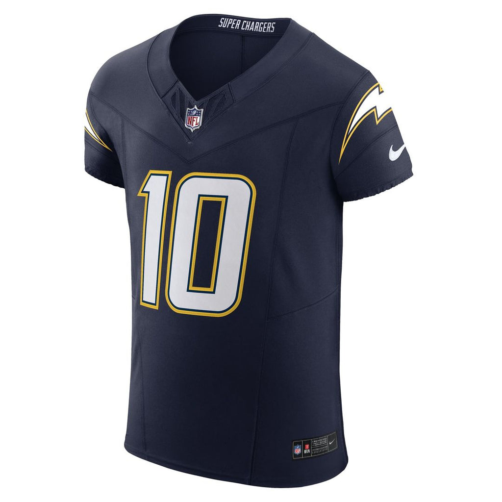 Los Angeles Chargers Justin Herbert Navy Alternate Vapor F.U.S.E. Elite Jersey product image 5, provided for visual