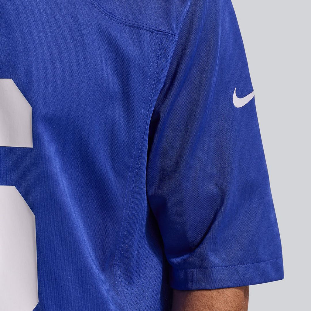 New York Giants Jaxson Dart Royal Team Game Jersey product image 12, provided for visual reference and product detail review