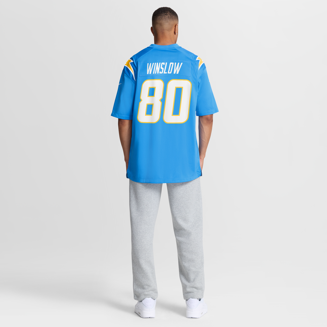 Los Angeles Chargers Kellen Winslow Powder Blue Game Retired Player Jersey product image 8, provided for visual reference