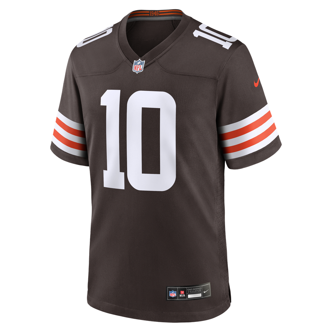Cleveland Browns Phillip Walker Brown Team Game Jersey product image 2, provided for visual reference and product detail