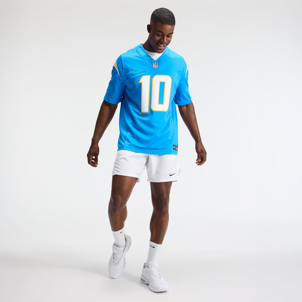 Los Angeles Chargers Justin Herbert Navy Alternate Super Chargers Vapor F.U.S.E. Stitched Limited Jersey product image 14,