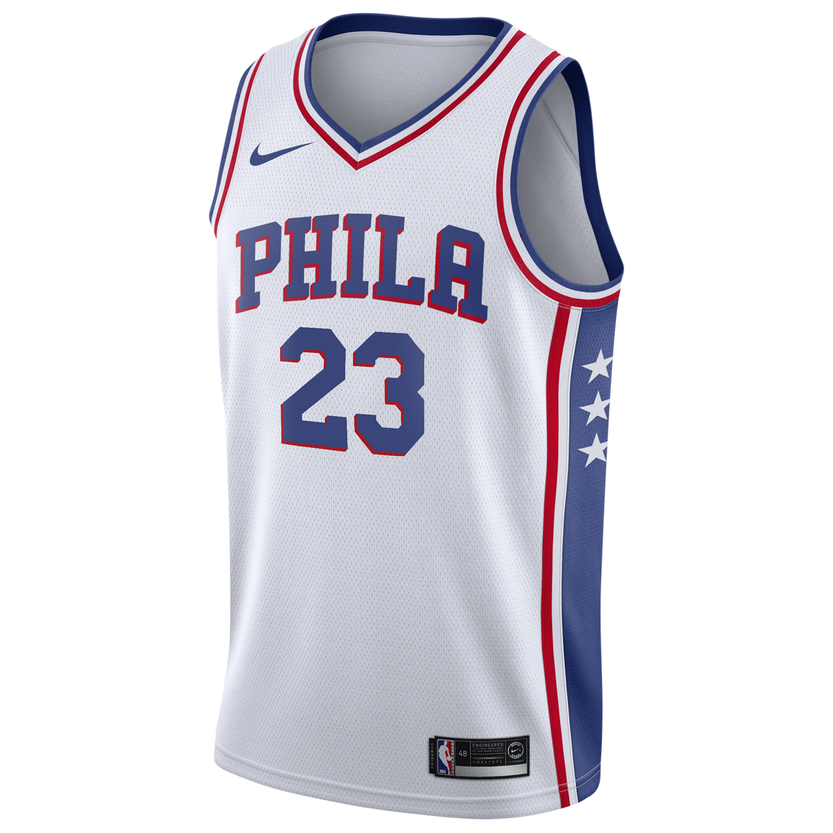Philadelphia 76ers Nike Association Edition Swingman Jersey product image 3