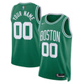 Boston Celtics Icon Edition Swingman Basketball Jersey - Kelly Green - Custom - Unisex product image 1, provided for visual