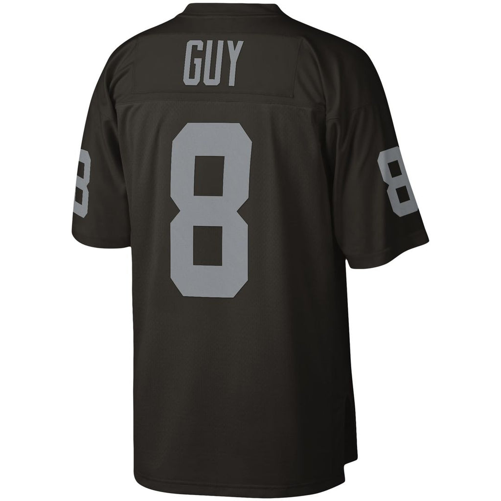 Las Vegas Raiders Ray Guy Black Legacy Replica Jersey product image 3, provided for visual reference and product detail