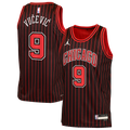 Nikola Vučević Chicago Bulls Statement Edition Jersey - Black - Youth product image 1, provided for visual reference and