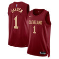 Cleveland Cavaliers Icon Edition Swingman Basketball Jersey - Wine - James Harden - Unisex product image 1, provided for