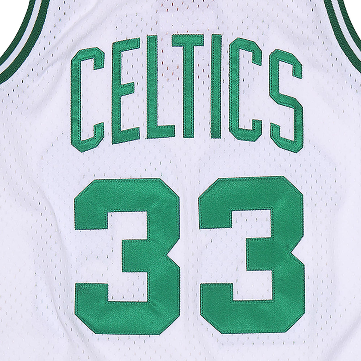 Larry Bird Boston Celtics 1985-86 Swingman Home Jersey product image 4, provided for visual reference and product detail