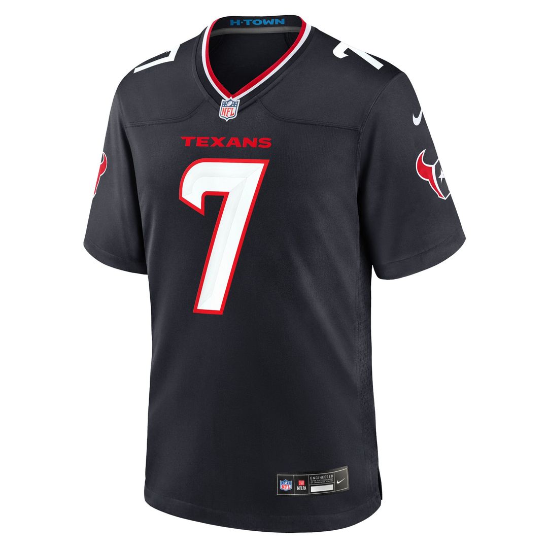 Houston Texans C.J. Stroud Red Alternate Game Jersey product image 14, provided for visual reference and product detail
