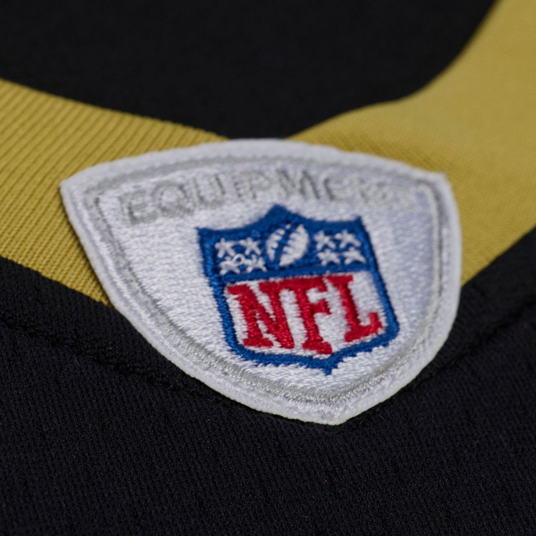 New Orleans Saints Drew Brees Black 2009 Legacy Jersey product image 6, provided for visual reference and product detail