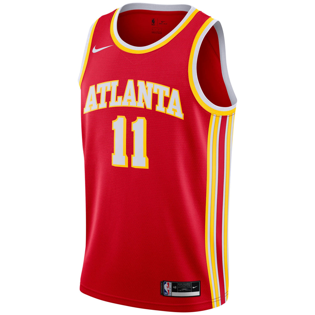 Trae Young Atlanta Hawks Swingman Icon Jersey - Mens product image 2, provided for visual reference and product detail review