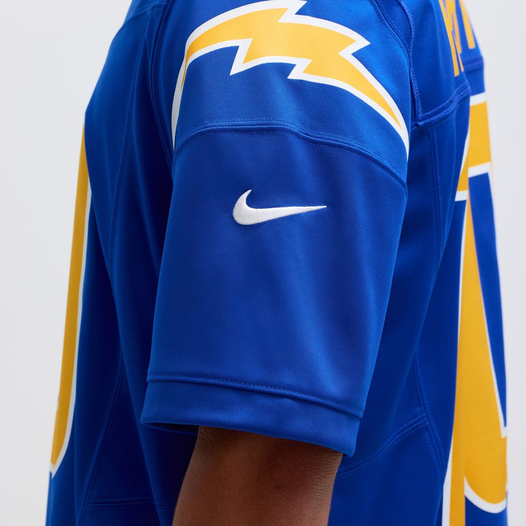 Los Angeles Chargers Justin Herbert Gold Alternate Charger Power Vapor F.U.S.E. Limited Jersey product image 15, provided