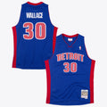 Detroit Pistons Rasheed Wallace 2003 Swingman Authentic Basketball Jersey - Royal Blue product image 1, provided for visual
