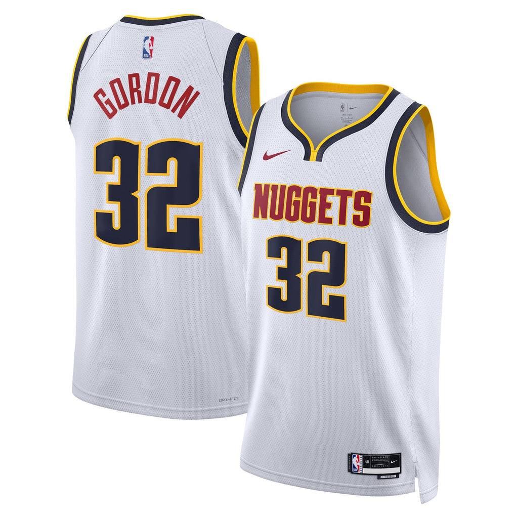 Aaron Gordon Denver Nuggets Association Edition Swingman Jersey - White - Unisex product image 2, provided for visual