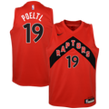 Toronto Raptors Icon Edition Swingman Basketball Jersey - Red - Jakob Poeltl - Youth product image 1, provided for visual