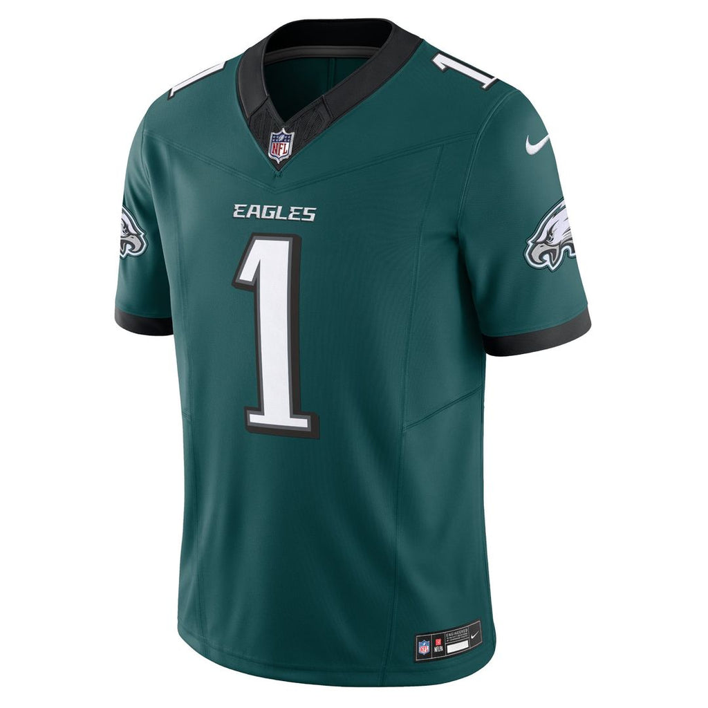 Philadelphia Eagles Jalen Hurts White Vapor F.U.S.E. Limited Jersey product image 11, provided for visual reference and