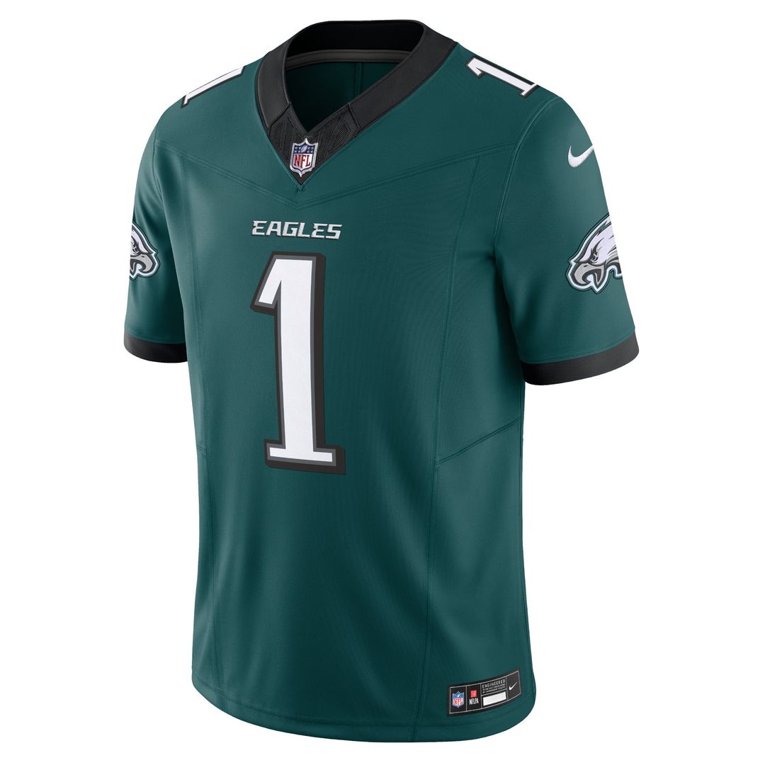 Philadelphia Eagles Jalen Hurts White Vapor F.U.S.E. Limited Jersey product image 11, provided for visual reference and