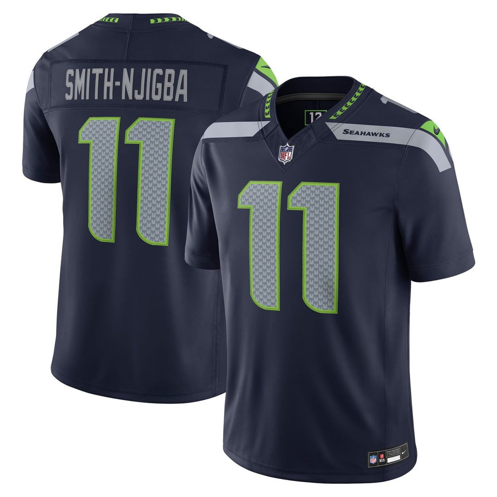 Seattle Seahawks Jaxon Smith-Njigba Royal Alternate Vapor F.U.S.E. Stitched Limited Jersey product image 7, provided for
