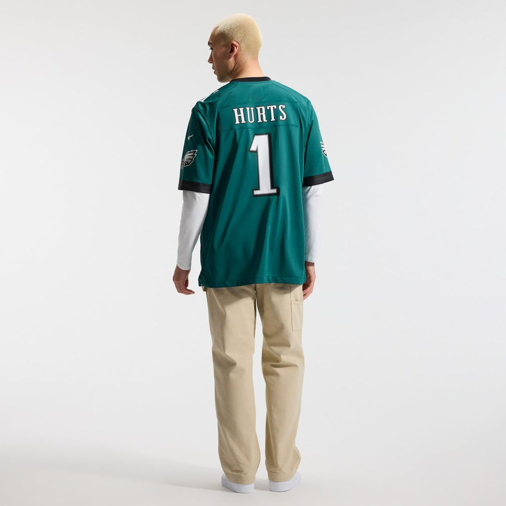 Philadelphia Eagles Jalen Hurts Midnight Green Team Game Jersey product image 18, provided for visual reference and product