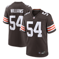 Cleveland Browns Sam Williams Brown Team Game Jersey product image 1, provided for visual reference and product detail review