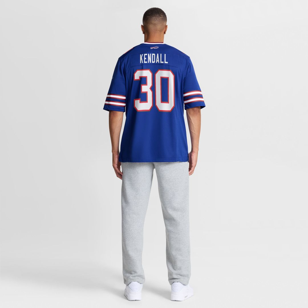 Buffalo Bills Anthony Kendall Royal Team Game Jersey product image 3, provided for visual reference and product detail review