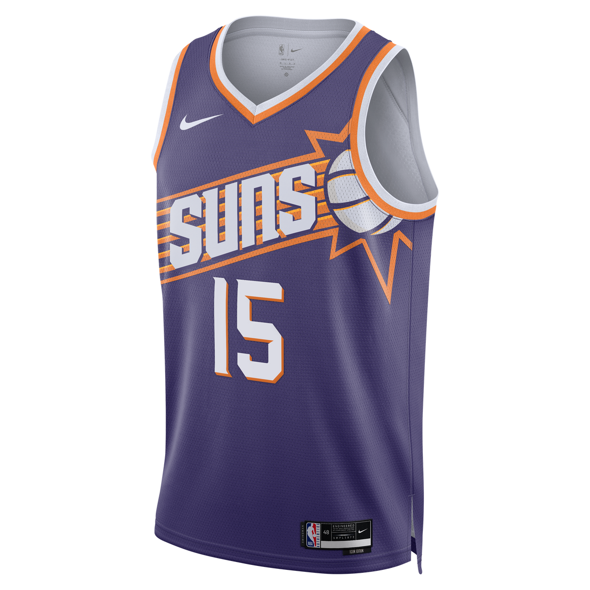 Phoenix Suns Nike Icon Edition Swingman Jersey - Purple product image 3