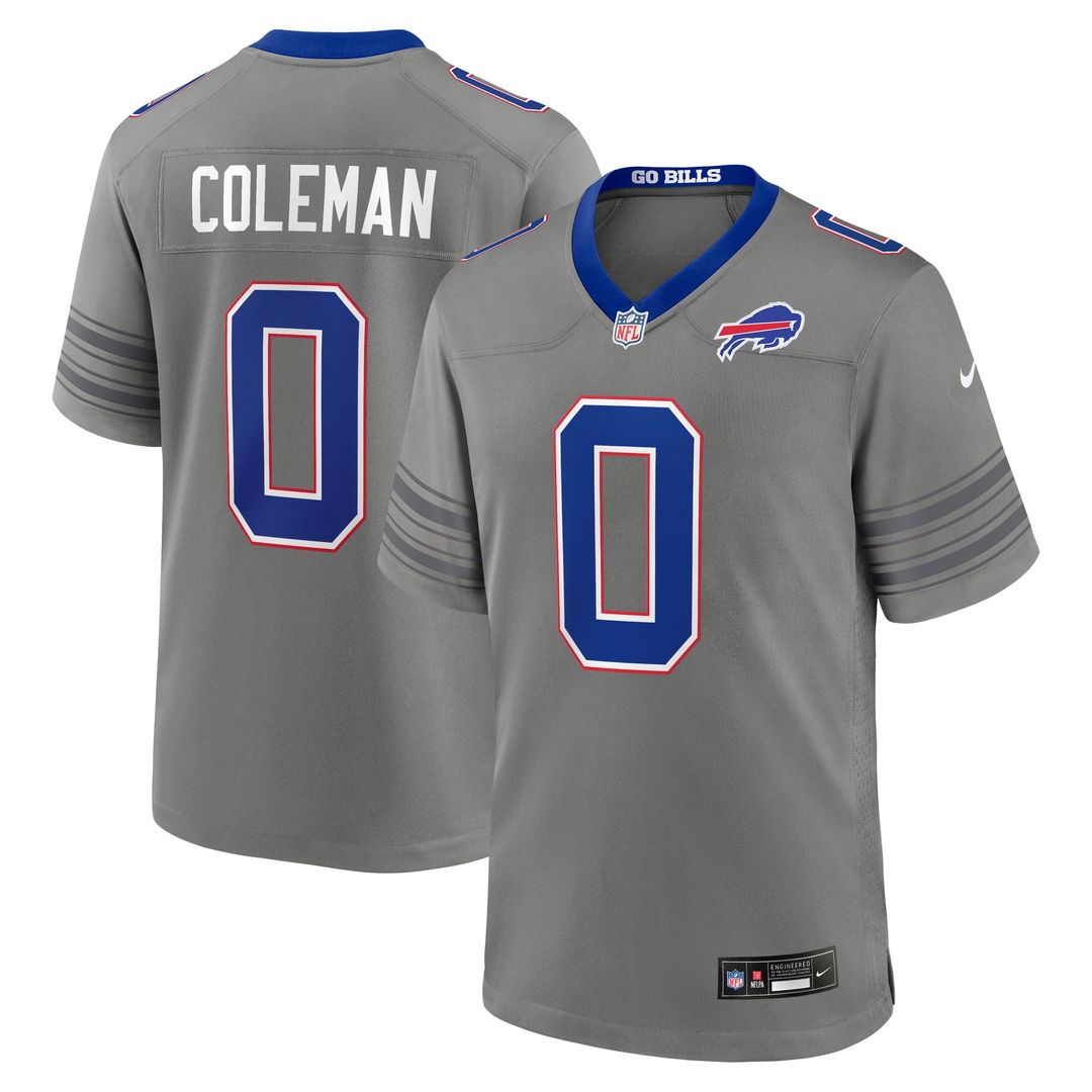 Buffalo Bills Keon Coleman Red Alternate Game Jersey product image 21, provided for visual reference and product detail