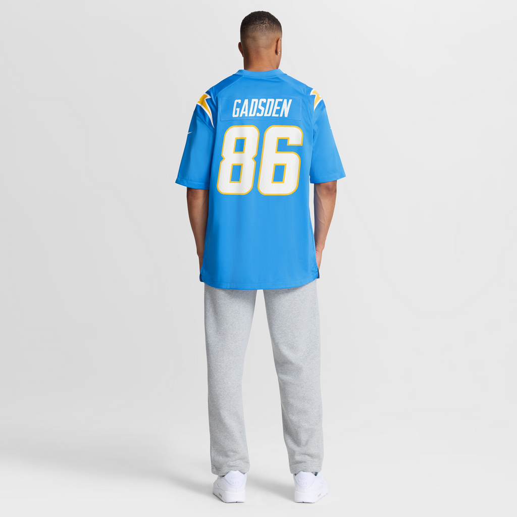 Los Angeles Chargers Oronde Gadsden Gold Alternate Charger Power Game Jersey product image 22, provided for visual reference