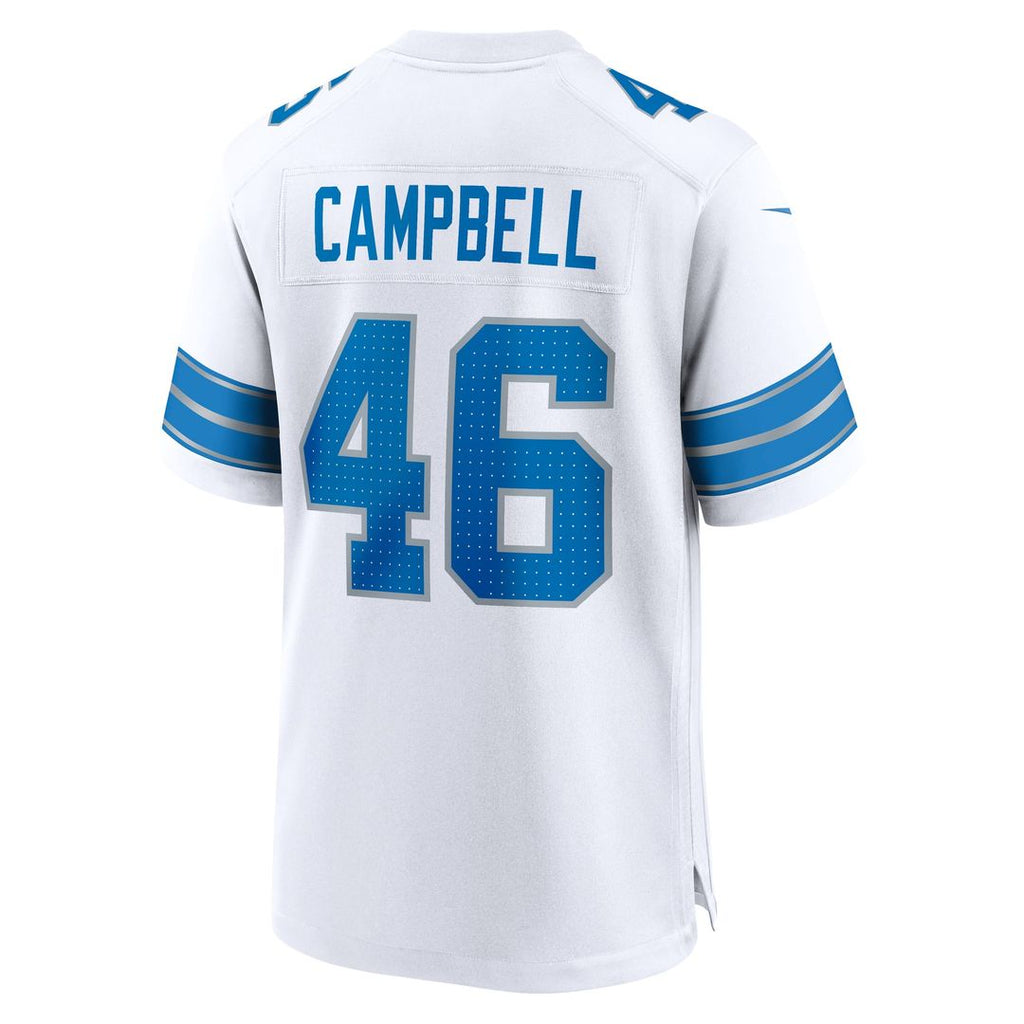 Detroit Lions Jack Campbell Blue Game Jersey product image 19, provided for visual reference and product detail review