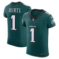 Philadelphia Eagles Jalen Hurts Midnight Green Team Vapor F.U.S.E. Elite Jersey product image 1, provided for visual
