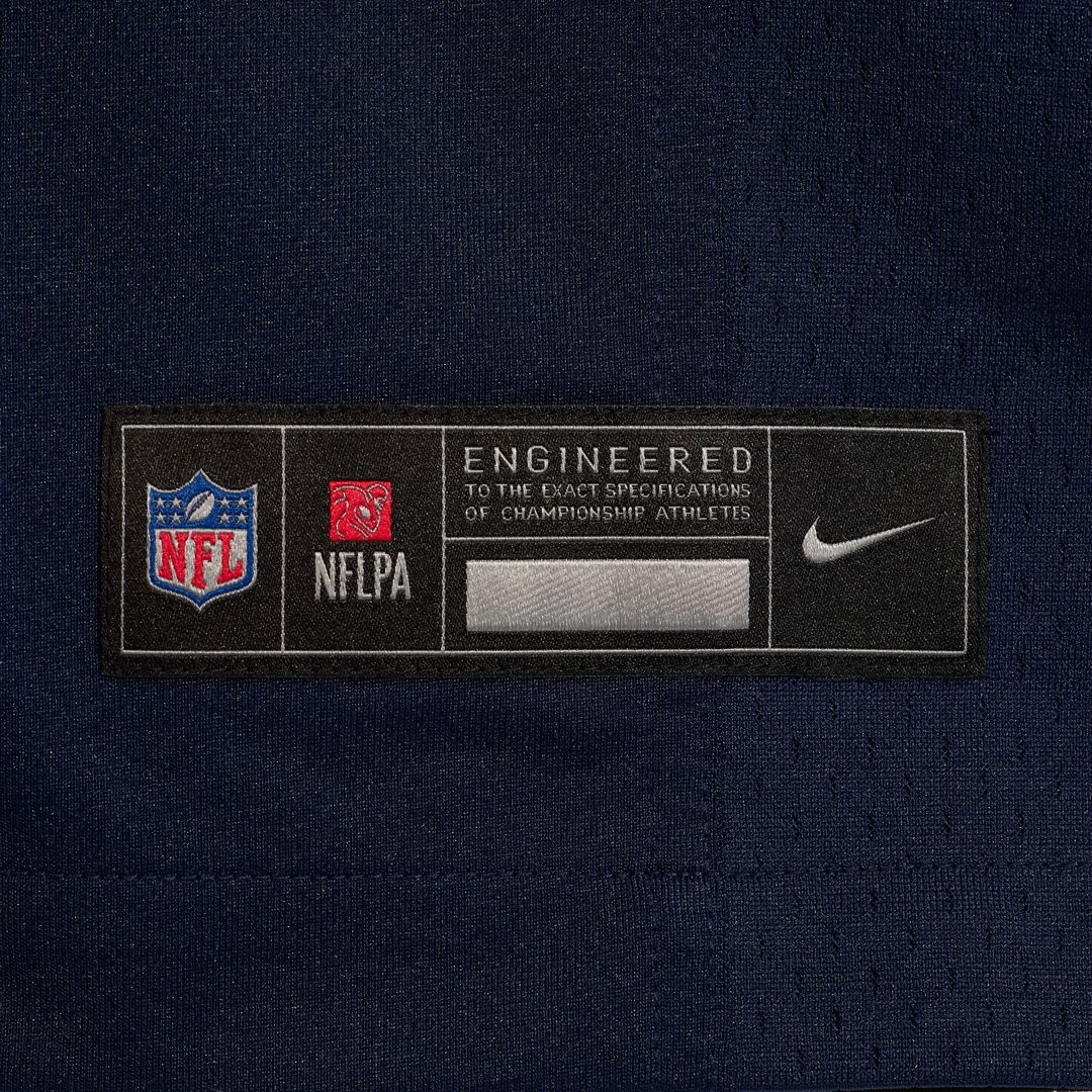 Dallas Cowboys CeeDee Lamb Navy Alternate Game Team Jersey product image 6, provided for visual reference and product detail