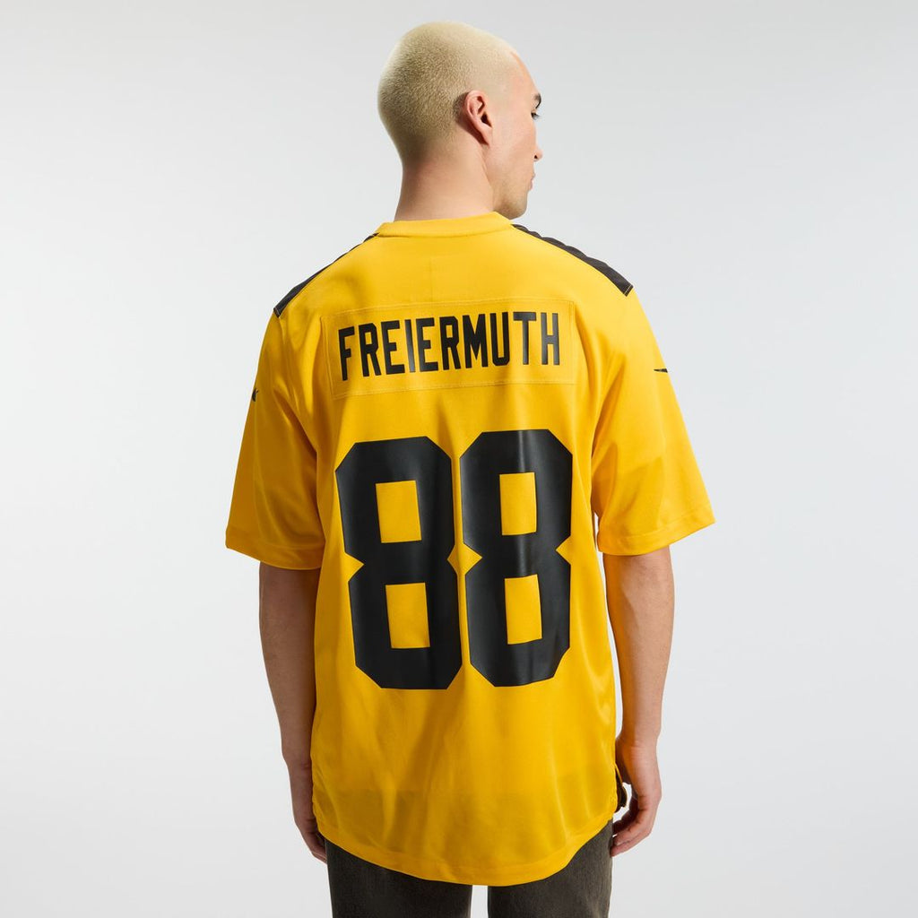 Pittsburgh Steelers Pat Freiermuth Gold Alternate 1933 Throwback Game Jersey product image 3, provided for visual reference